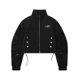 Women Jacket Short Jacket Loose Lapel Button Casual Fall Clothing Jacket