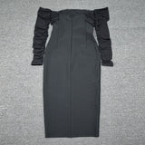 Women's Evening Dress Sexy Tight Hip Skirt