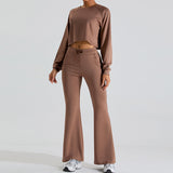 Women Yoga Set Autumn and Winter Sports Sweatshirt and Sweatpants