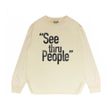 Gallery Dept Long Sleeved Shirt Fashion Brand Long Sleeve Long-Sleeved T-shirt Blouse