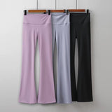 Women Sweatpants Bell-Bottom Pants Vintage Casual Women's Pants Slim Fit Yoga Pants