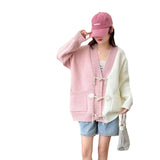 Women Knitwear Autumn and Winter Sweater Coat Loose Knitted Cardigan