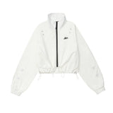 Women Jacket Stand Collar Jacket Shell Jacket Autumn Loose Sports