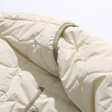 Unisex Winter Cotton Coat Retro Three-Dimensional Pocket Cotton Jacket