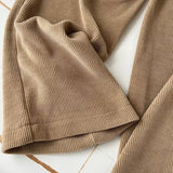 Women Sweatpants Autumn and Winter Straight Casual Pants Loose Wide-Leg Pants