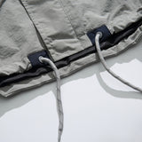 Unisex Winter Cotton Coat Decorative Hooded Jacket Vintage Baggy Coat