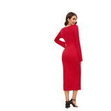 Women Dress Hollow Sheath Party Dress