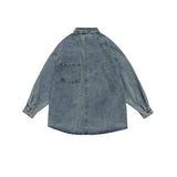 Unisex Hoodie Autumn Overlapping Pocket Jacket