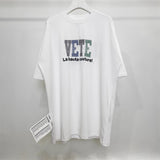 Vetements T Shirts VTM Werther Cute Summer Loose Short Sleeve T-shirt