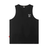 Men Vest Summer Letter Print Sleeveless T-shirt Loose Sports Vest