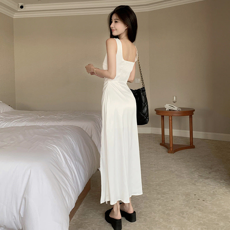 Women Dresses Summer Suspender Skirt
