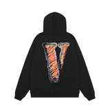 Vlone Hoodie Autumn/Winter Big V Letter Hooded Sweater