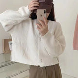 Women Knitwear Spring and Autumn Loose Knitted Cardigan
