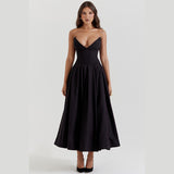 Women Dresses Autumn Tube Top Dress