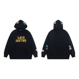 Gallery Dept Hoodie Embroidery Letter Inverted Print Hooded Sweater