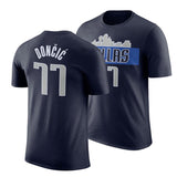NBA T-Shirts NBA Jersey T-Shirt Mavericks Doncic Irving Basketball Shirt Short Sleeve