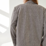 Women Trench Coat Woolen Small Business Suit Coat