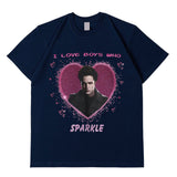 Twilight Saga Edward Cullen T Shirt Robert Pattinson Print