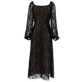 Women Dress Spring Retro Dress