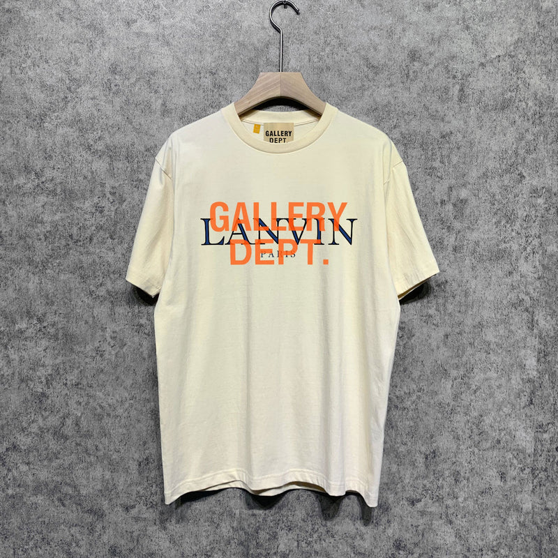 Gallery Dept T Shirts European And American Tee Shirt Short Sleeve T-Shirt Blouse