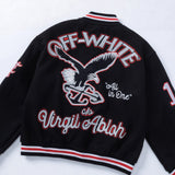 Off white jacket spring & fall style outwear for men and women