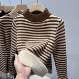 Women Knitted Pullover Turtleneck Sweater Women's Long Sleeve