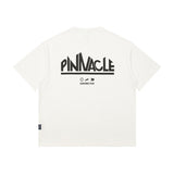 Men T Shirt Foam Printed Letters T-shirt Summer Men's Short Sleeve Loose Hiphop Half Sleeve