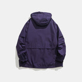 Unisex Hoodie Autumn Windproof Hood Coat