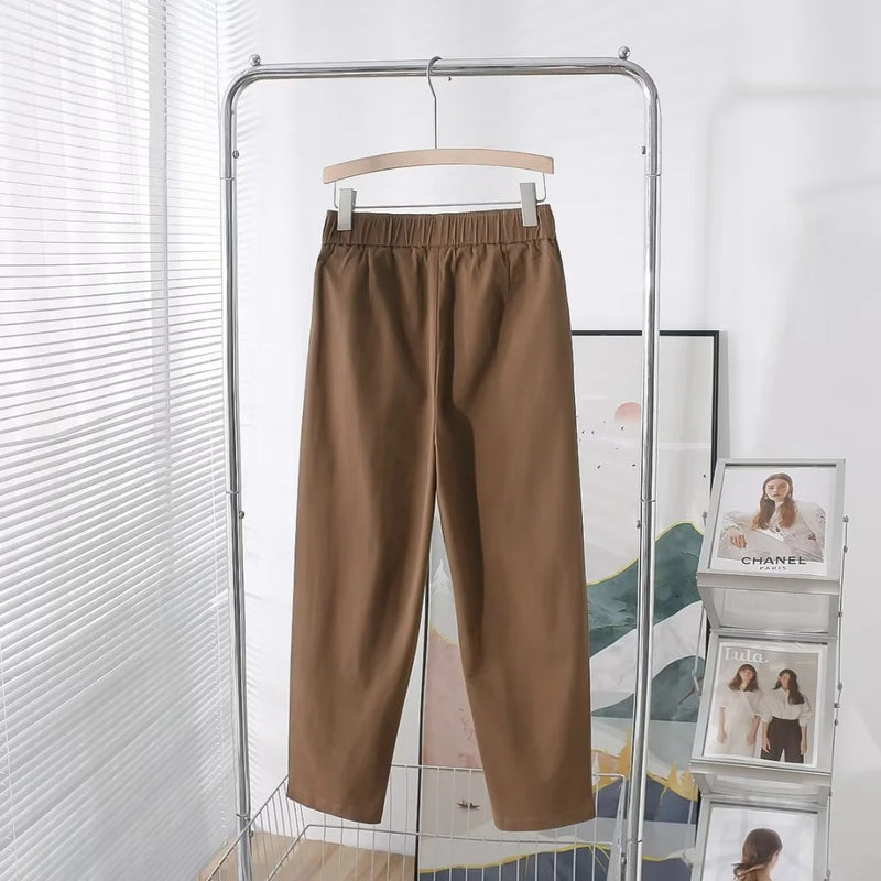 Women Sweatpants Spring and Autumn Straight Casual Pants Loose Harem Pants