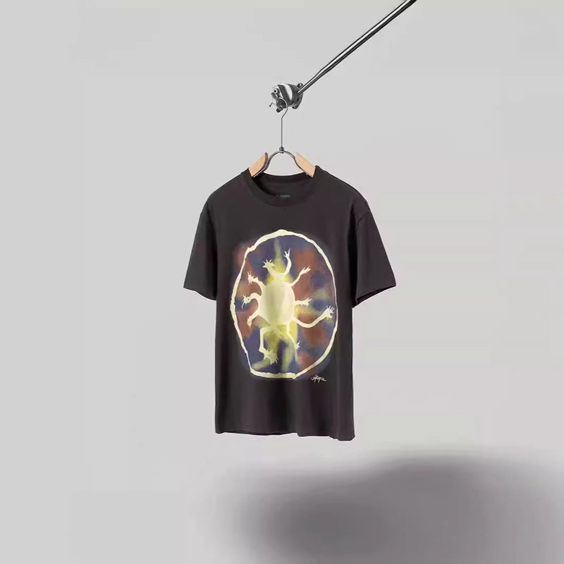Men T-shirts Travis Scott Cactus Jack x Utopia Tour Utopia Short Sleeve T-Shirt Men