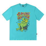 Men T Shirt Hip Hop Oversize Printed Couple Short Sleeve T-shirt