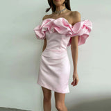 Women Dresses Sexy Evening Dress (Zns0409)