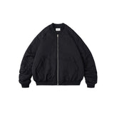 Unisex Winter Cotton Coat Baseball Collar Cotton Coat Vintage Loose Cotton Coat