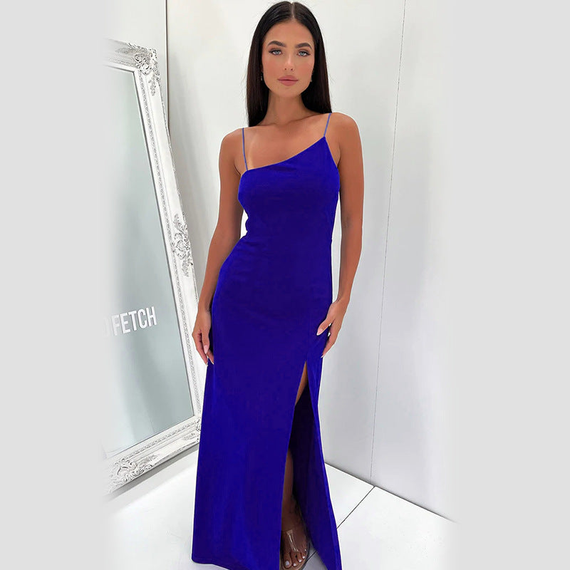 Women Dresses Spring Sexy Repair Sling Dress