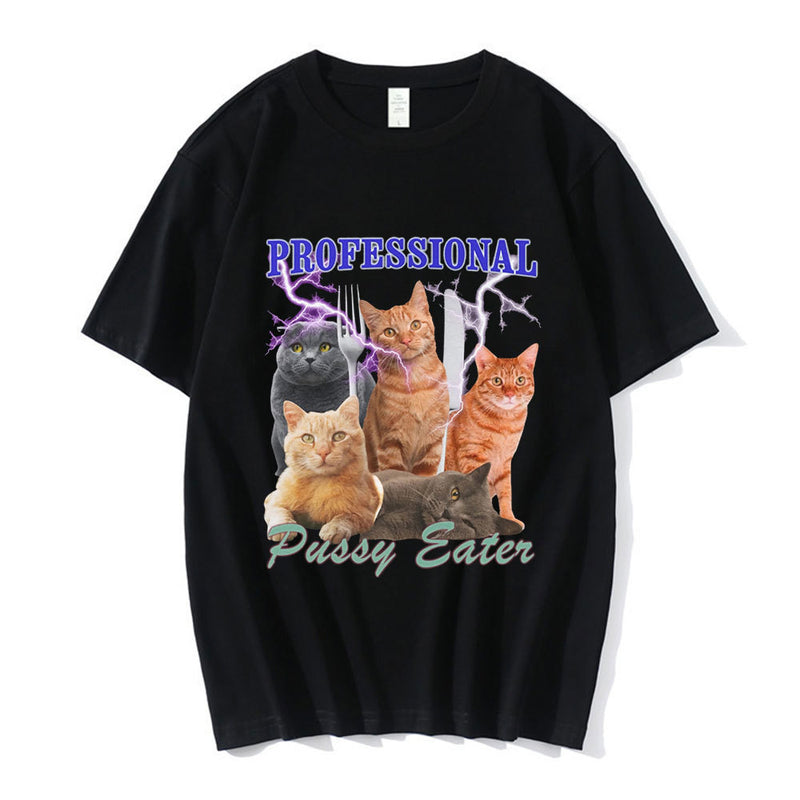 Professional Pussy Eater Funny Cat Lover T Shirt