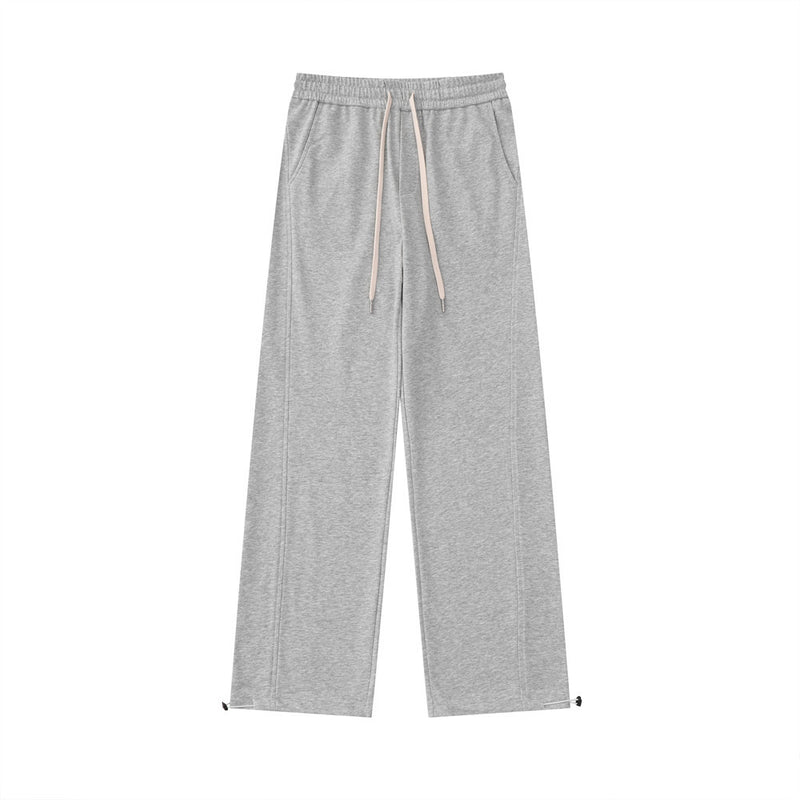 Men Sweatpants Straight Sweatpants Men's Loose Casual Wide Leg