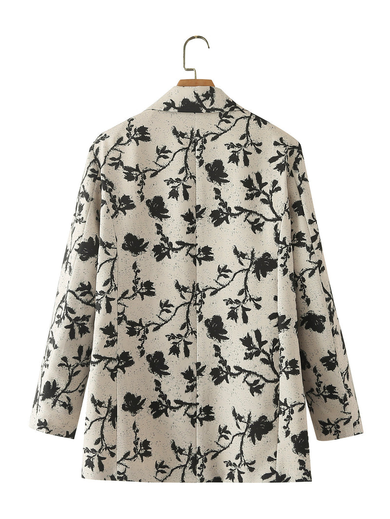 Women Suits Autumn Retro Small Suit Jacket