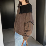 Women Winter Knitted Sweater Autumn Sweater Long Sleeve Zipper Sweater R8922