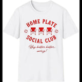 Home Plate Social Club Hey Batter Swing Shirt Baseball