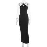 Women Dresses Summer Casual Slim Fit Long Dress Butterfly Flower Dress