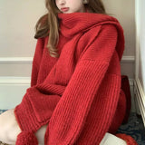 Women Knitwear Autumn Winter Sweater Loose Sweater