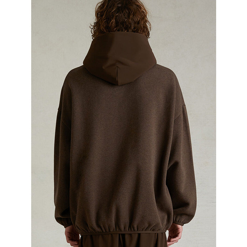 Fog Essentials Hoodie Fleece Loose Hooded Sweater