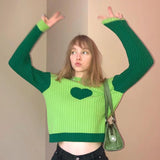 Women Knitted Sweater Fall/Winter Slim Sweater Top Women's round Neck Long Sleeve Sweater