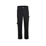 MIJKO Men Vintage Pants MIJKO High Street Zipper Pants Straight Pants Casual Pants