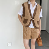 Women Cardigan Sweater Retro Baggy Coat 2t3216