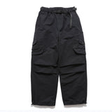 Men Sweatpants Workwear Casual Pants Men's Pleated Loose Outdoor Sports Drawstring Trousers