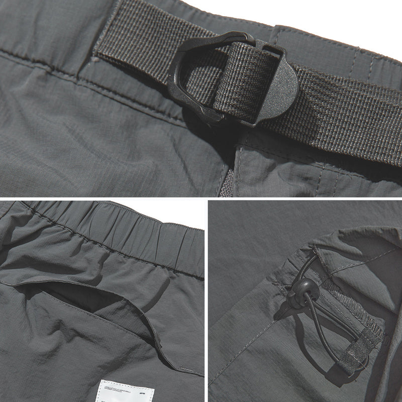 Men Sweatpants Workwear Casual Pants Men's Loose Sports Outdoor Drawstring Ankle-Tied Wide Leg Trousers