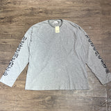 Vetements Sweater Autumn Reflective Letters Loose Long Sleeve Sweatershirt