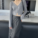 Women Cardigan Sweater Long Sleeve Knitted Sweater Cardigan Slim V-neck Sexy Sweater Coat 8t8232