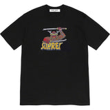 Men T-shirts 21FW Samurai Tee Samurai Armor Double Knife Print Crew Neck Short Sleeve T-Shirt